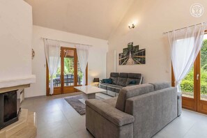 TV, fireplace, stereo - MAISON DU NIVOLET - CHAMBERY (CHAMBERY)