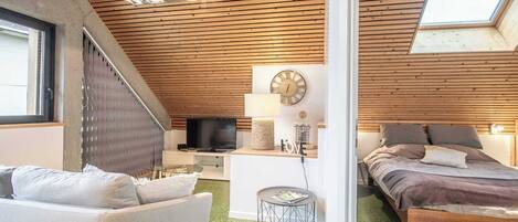 1 Schlafzimmer, Bügeleisen/Bügelbrett, Reisekinderbett, kostenloses WLAN