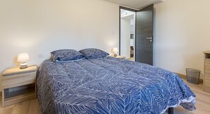 2 bedrooms, iron/ironing board, travel crib, free WiFi