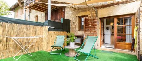 Enceinte de l’hébergement