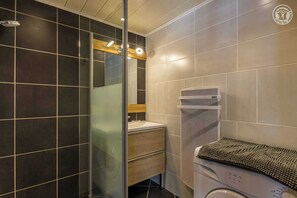 Shower, hair dryer