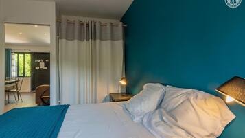 2 chambres, fer et planche Ă repasser, lit parapluie, Wi-Fi gratuit