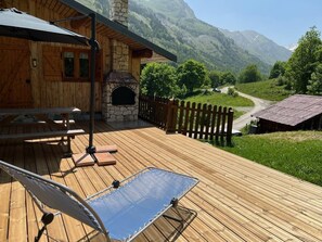 Outdoor dining - LES MARMOTTES - LES BELLEVILLE (LES BELLEVILLE)