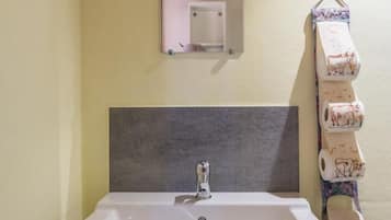 Douche, sĂšche-cheveux