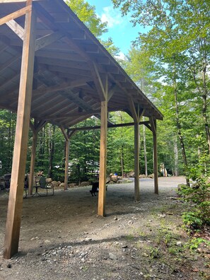 Property grounds - Your basecamp for lake days, trail miles, fires, and slow mornings. (Skowhegan)