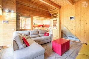 TV, DVD player, stereo