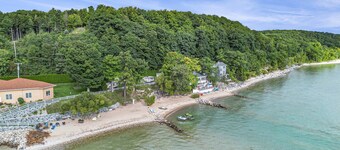 🌅 M22 Beach House + Camper | Private Beach | Million Dollar Views • Firepit ➠ 7633
