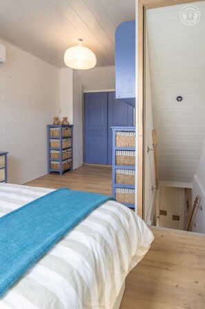 1 bedroom, iron/ironing board, travel crib, free WiFi