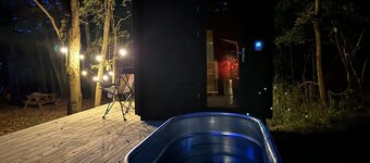 Creek-side retreat in the woods, perfect for families seeking quality time