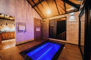Premium-Ferienhütte | Badezimmer