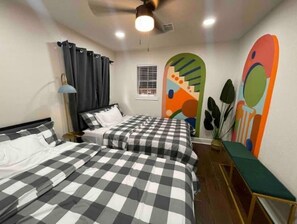 5 chambres, bureau, fer et planche à repasser, Wi-Fi gratuit