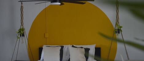 1 chambre, bureau, fer et planche Ă repasser, accĂšs au Wi-Fi (inclus)