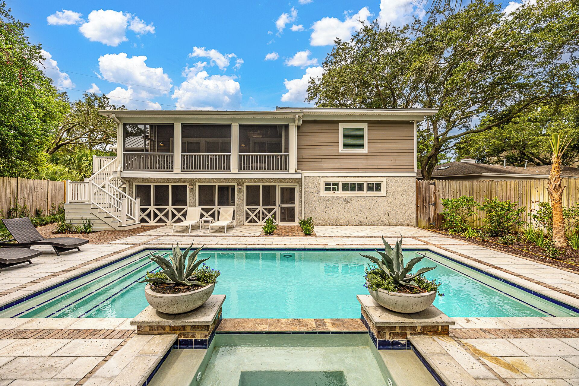 New Listing! Steps to the Beach, Heated Pool & Spa, Private Backyard Escape