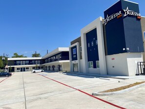 Fassade der Unterkunft