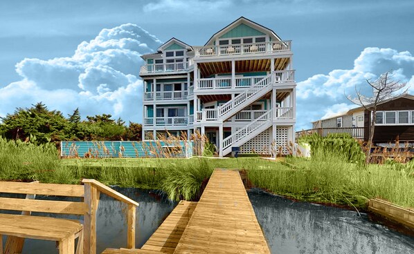 Children's area - Canalfront, Private Pool, Hot Tub, Sound Views, Boat Dock (Avon)