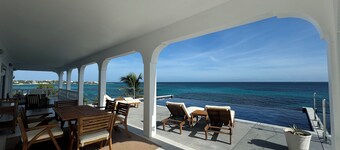 Caribbean Rhapsody Villa, Oceanfront Island Harbour Anguilla!!