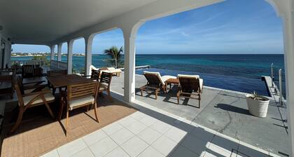 Caribbean Rhapsody Villa, Oceanfront Island Harbour Anguilla!!