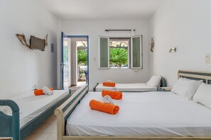 1 غرفة نوم وواي فاي مجانًا وملاءات أسرّة