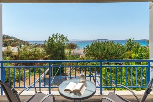 Maison de vacances '1b Kypri Seaview Perasma Studio' avec vue sur la mer, Wi-Fi et climatisation