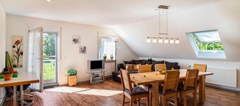 Apartment "Schwalbenhof Dreßler und Duss für 4 Personen" with Balcony & Wi-Fi