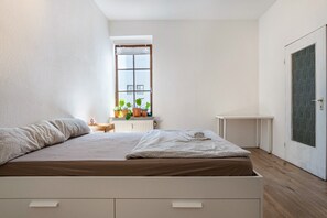 2 soverom, strykejern/-brett, wi-fi (inkludert) og sengetøy