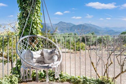 Villa “Is Sorrisi” with private veranda two km from the sea