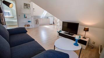 1 chambre, fer et planche Ă repasser, Wi-Fi, draps fournis