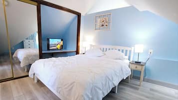 2 chambres, fer et planche à repasser, Wi-Fi, literie fournie