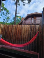 Chalé luxo | Área de estar