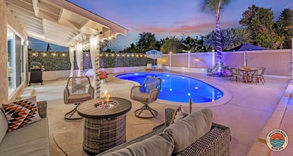 Summer Style: Pool, 5BR & Private Guest House!