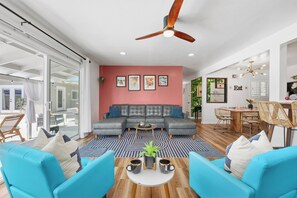 Smart TV, fireplace, video games, table tennis - Palm & Peace Retreat (La Mesa)