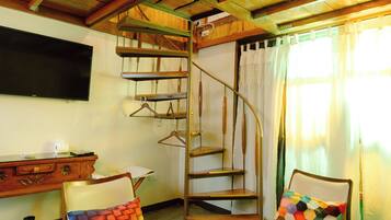 Standard Loft, Multiple Beds | Living area | 50-inch Smart TV with cable channels, Netflix, streaming services