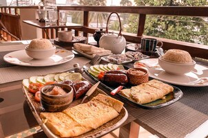 Free daily local cuisine breakfast