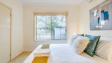 3 bedrooms, iron/ironing board, travel cot, free WiFi