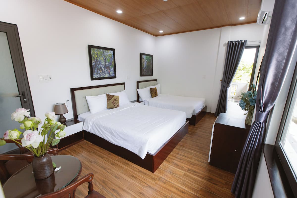 2 dormitorios, ropa de cama de alta calidad, colchones viscoelásticos