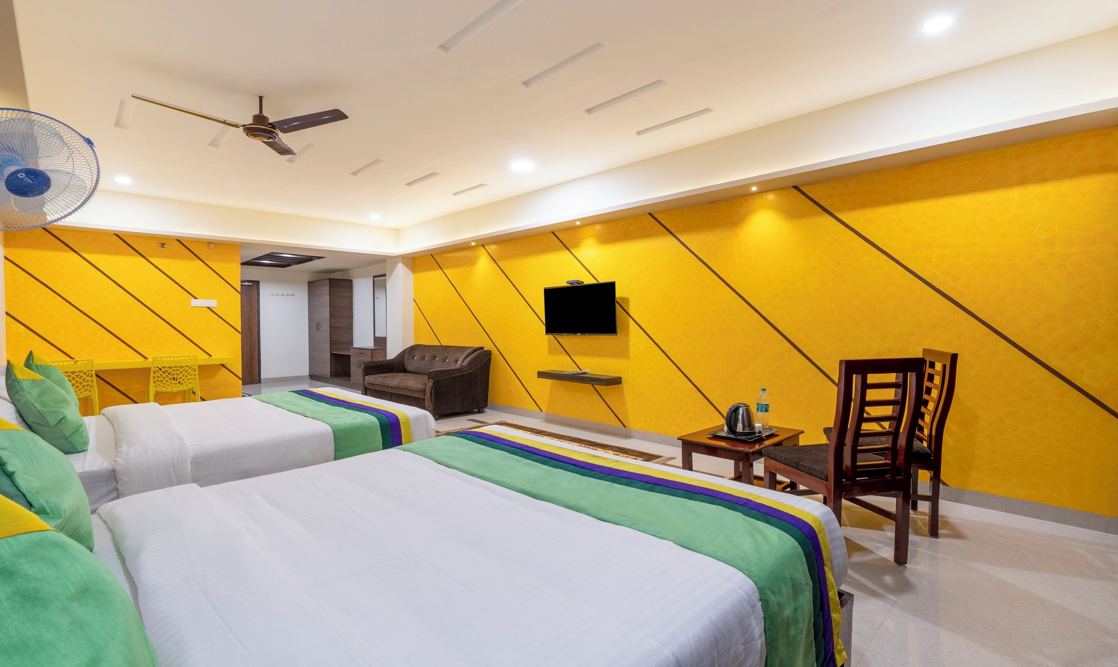 premium room, city view | individually furnished, desk, blackout curtains, iron/ironing board