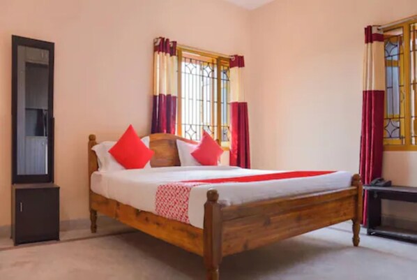 Standard Double Room | View from room - Goroomgo Caroline Homestay Bhubaneswar (Bhubaneshwar)
