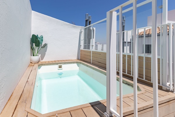 Bain à remous extérieur