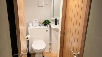 Studio | Bathroom | Shower, hair dryer, towels