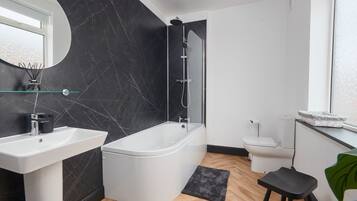 Shower, hair dryer