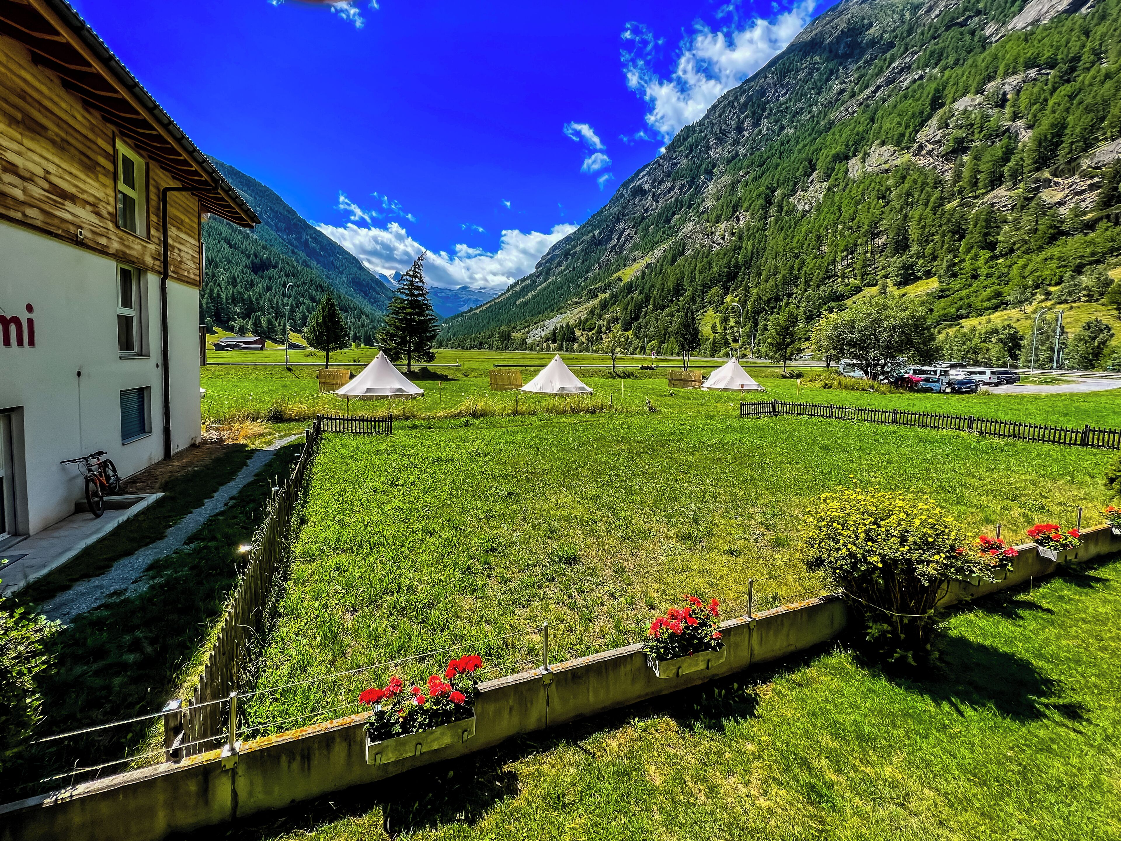 Enceinte de l’hébergement