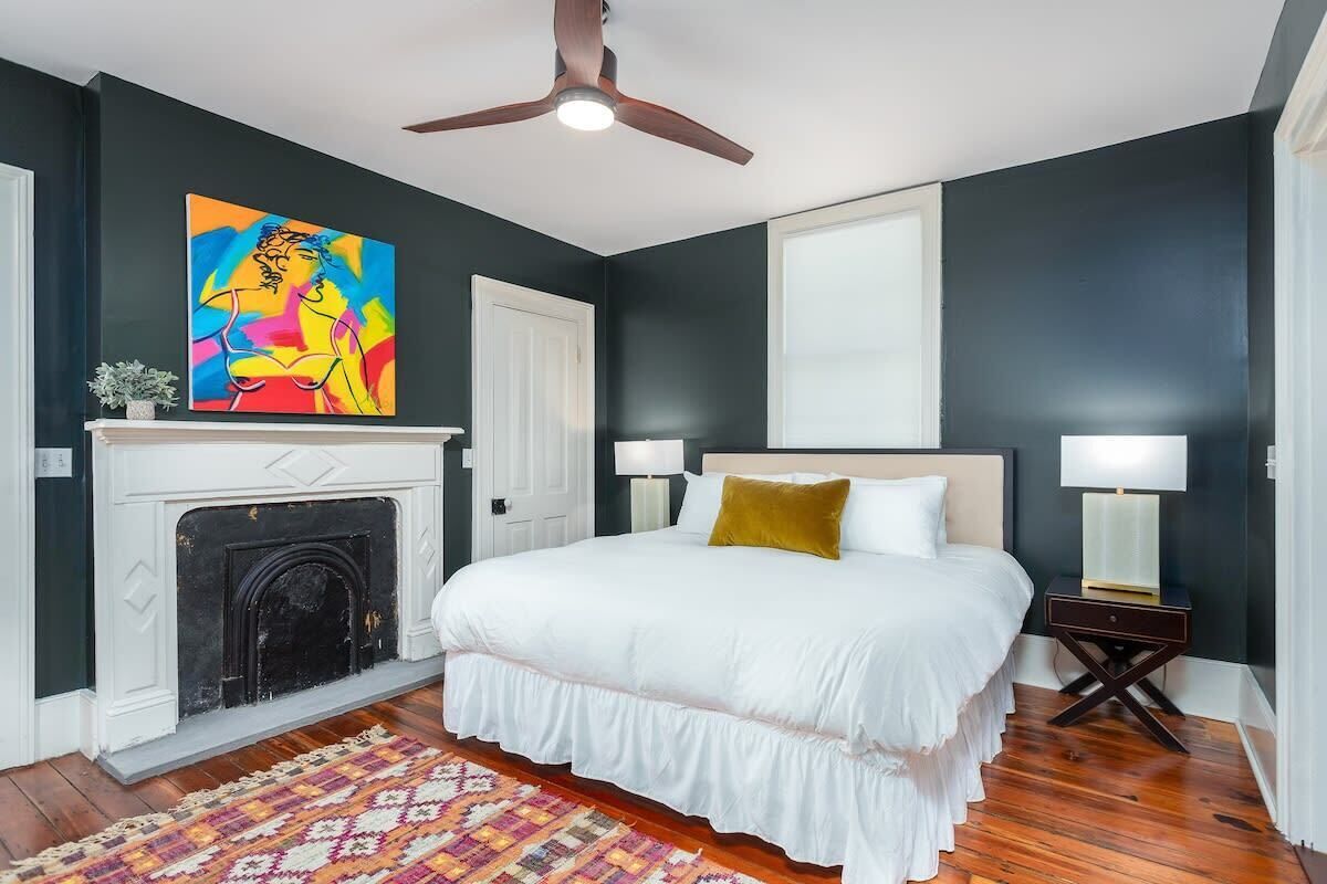 1 多间卧室、熨斗/熨衣板、WiFi、床单