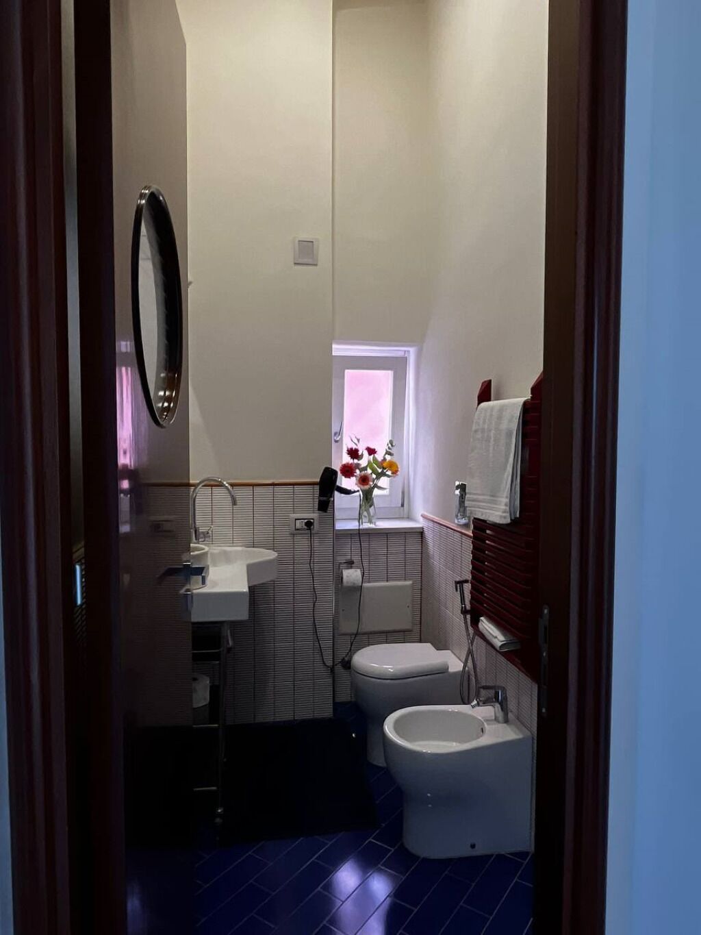 Haartrockner, Handtücher, Seife, Shampoo