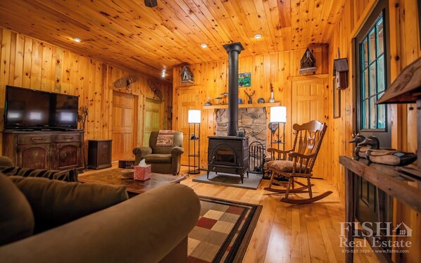 TV - "Morgan Marsh" in the woods, close to Worlds End (Dushore)