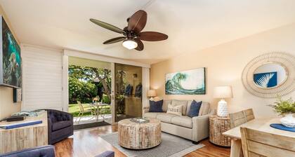 Oceanview 1 Bd 1ba Napili Shores F147 - AC, King bed, ground floor