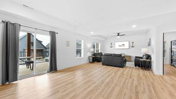 TV connectée, cheminée