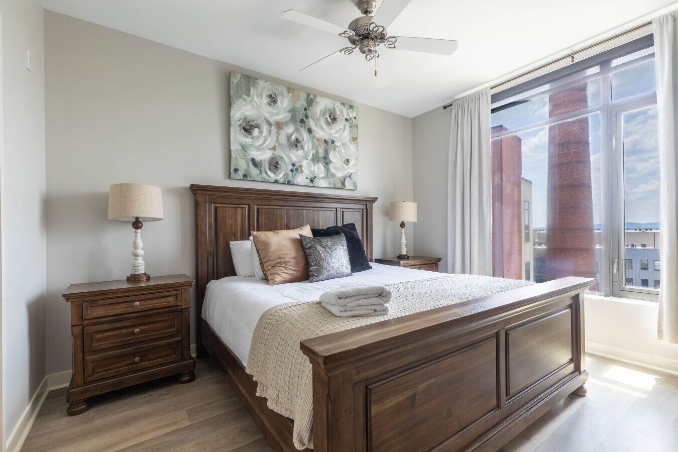 2 soveværelser, skrivebord, strygejern/strygebræt, gratis Wi-Fi