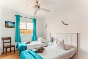 3 soverom, strykejern/-brett, wi-fi og sengetøy