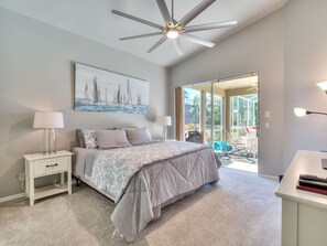 3 slaapkamers, een bureau, een strijkplank/strijkijzer, gratis wifi