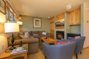 Smart-TV, Kamin, DVD-Player